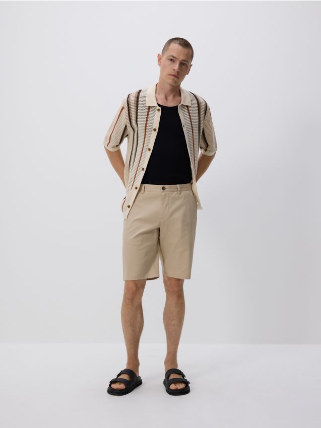 Reserved - MEN`S SHORTS - bej Reserved - MEN`S SHORTS - bej