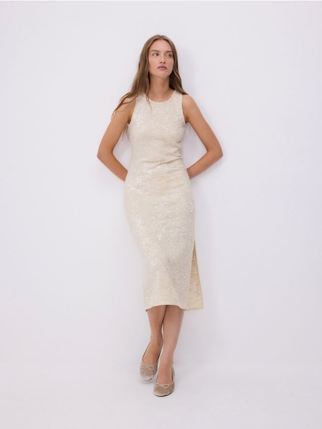 Robe à sequins - RESERVED