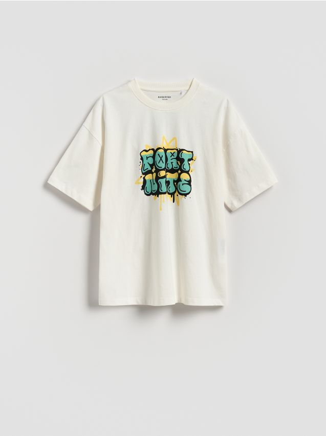 T-shirt à imprimé Fortnite - RESERVED