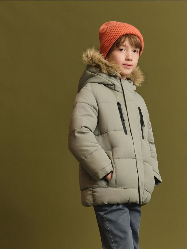 Insulated quilted jacket - RESERVED