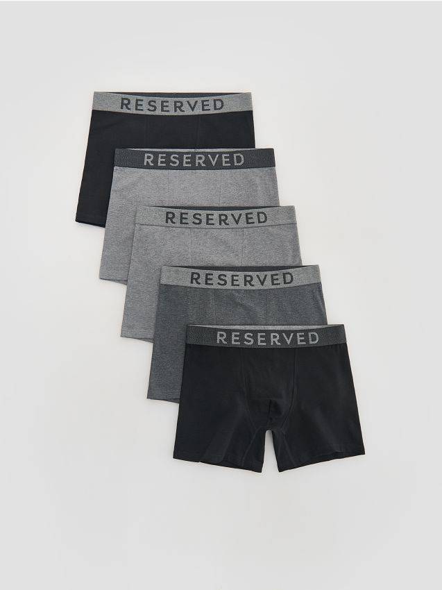 Long boksershorts – 5-pak - RESERVED