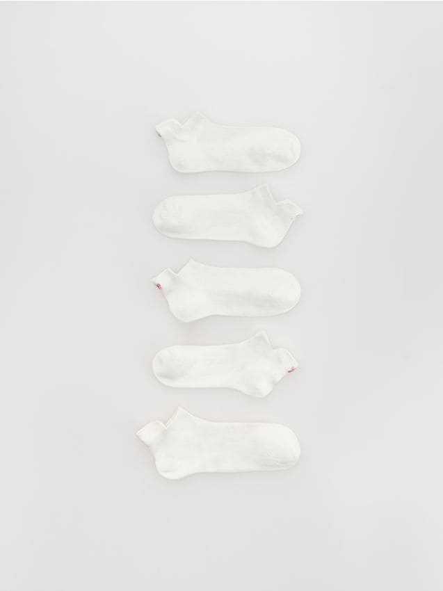 Socks with embroidery detail 5 pack - RESERVED
