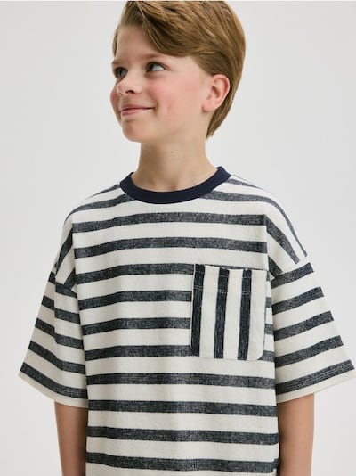 Oversized stripe T-shirt
