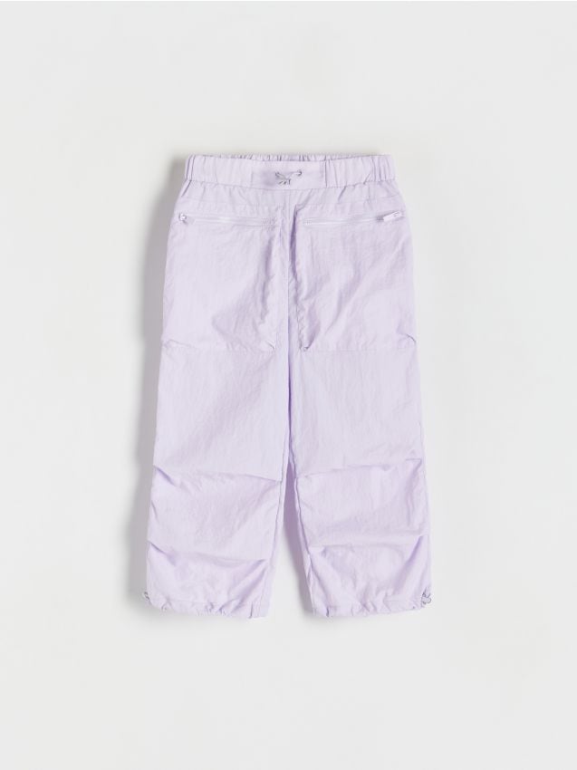 Reserved - pantaloni parachute - lavand
