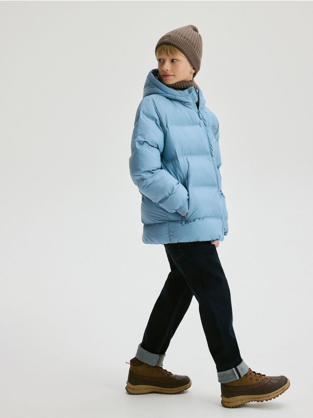 Insulated jacket with hood - RESERVED