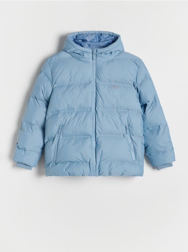 Insulated jacket with hood - RESERVED