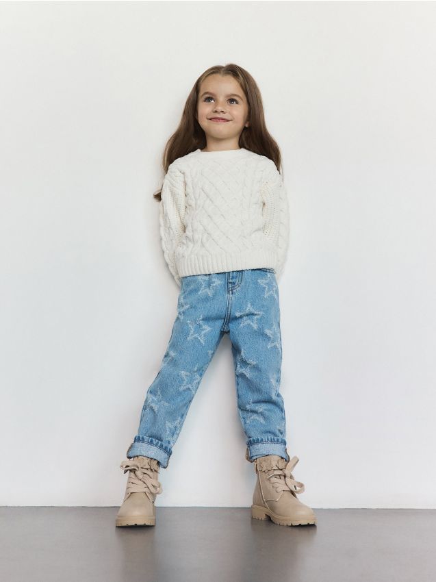 BABIES` JEANS TROUSERS - RESERVED