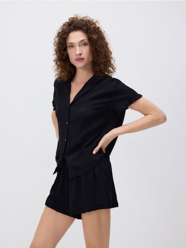 Two piece viscose pyjama set - RESERVED