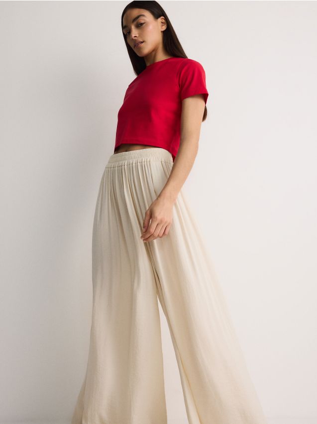 Wide leg püksid - RESERVED