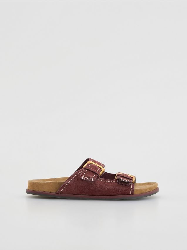 Sheepskin slippers - RESERVED