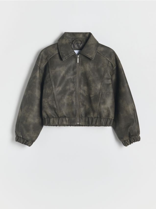Aged effect jacket - RESERVED