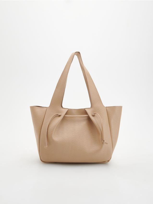 Drawstring shopper bag - RESERVED