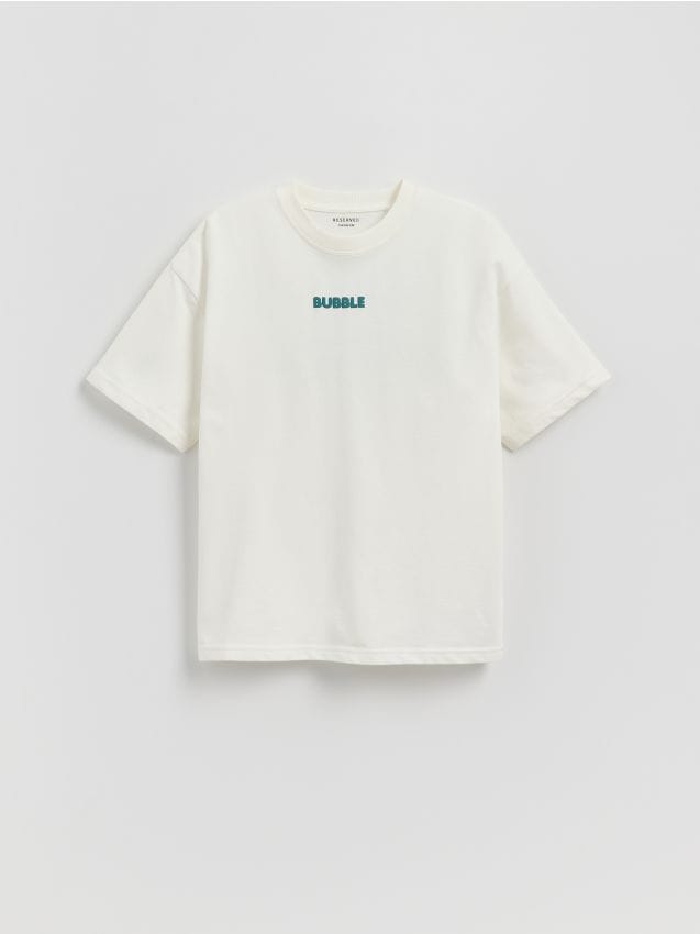 T-shirt en coton imprimé - RESERVED