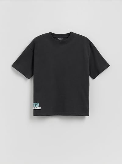 T-shirt in cotone con stampa