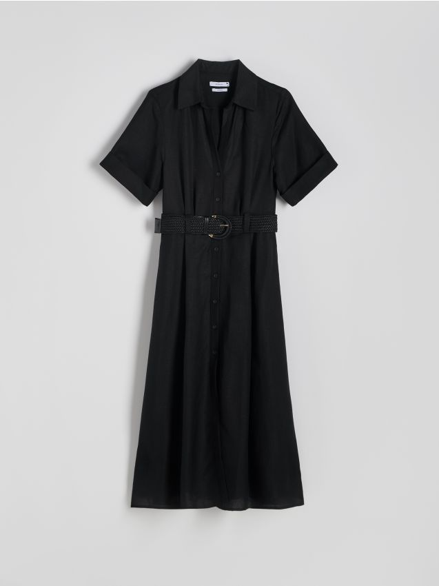 Robe avec ceinture - RESERVED