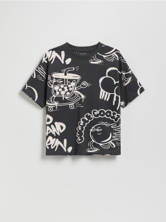 T-shirt with print - RESERVED