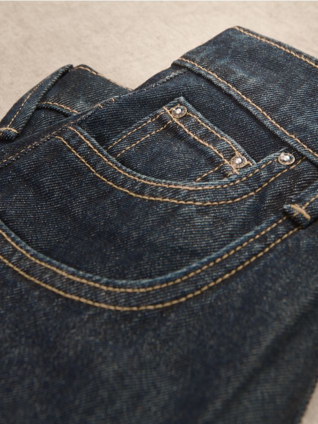 Reserved - Blugi baggy - bleumarin