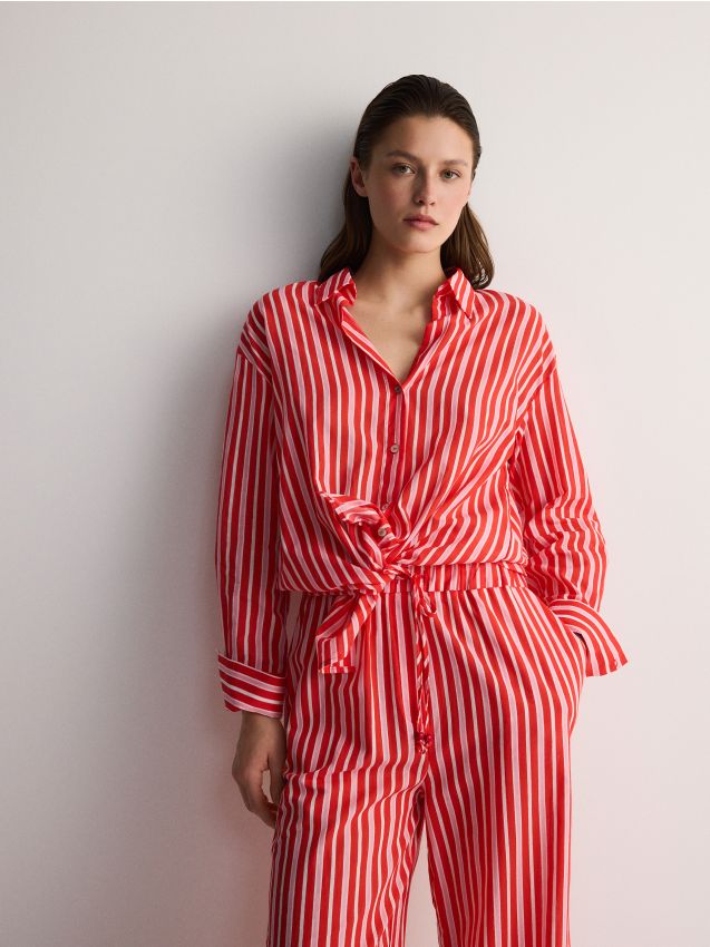 Chemise en coton oversize - RESERVED