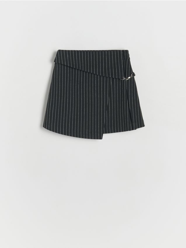 Stripe wrap skirt - RESERVED