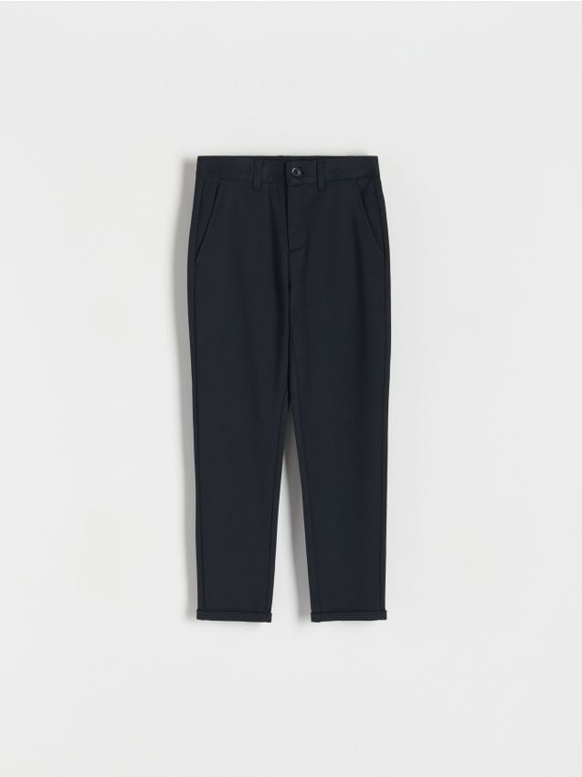 Reserved - pantaloni chino eleganți - bleumarin
