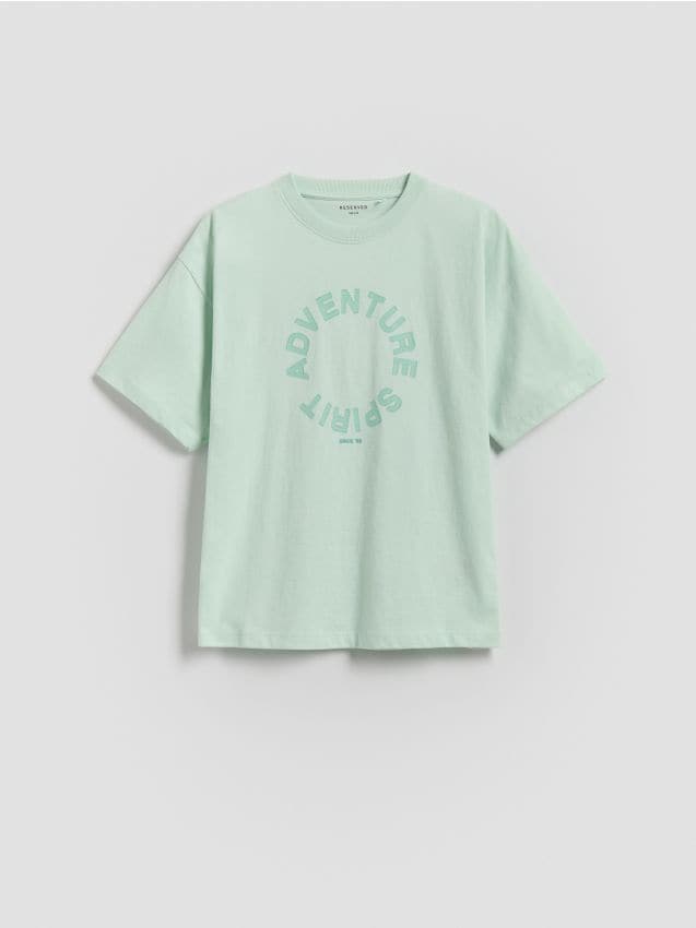 Oversized T-shirt with print - RESERVED