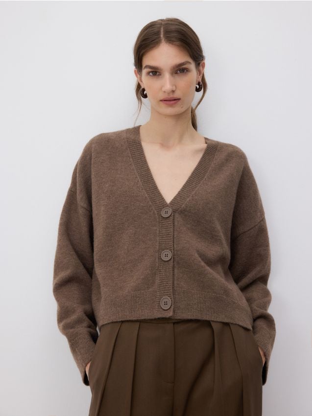 Zipped cardigan - RESERVED