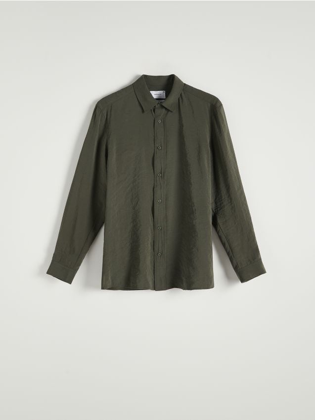 Regular fit modal rich shirt - RESERVED