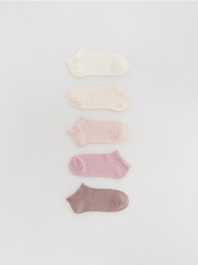 Viscose sokken 5-pak - RESERVED