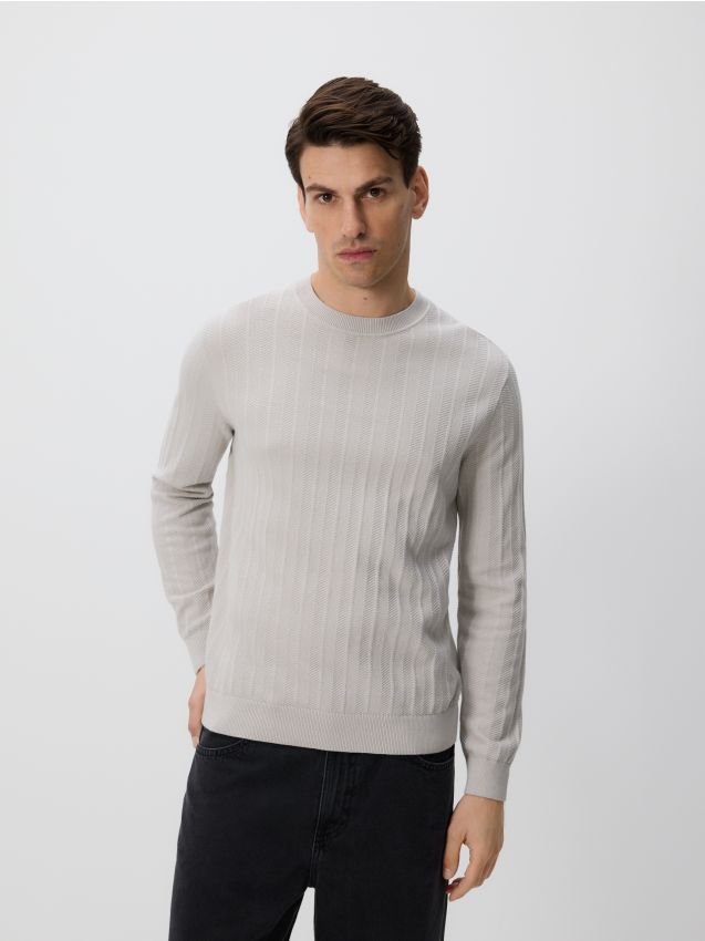 Structural cotton jumper - RESERVED