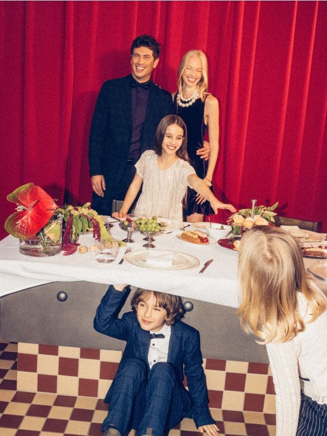 Rutig blazer i slim fit - RESERVED