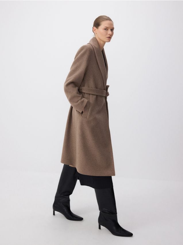 Blended wool coat - RESERVED