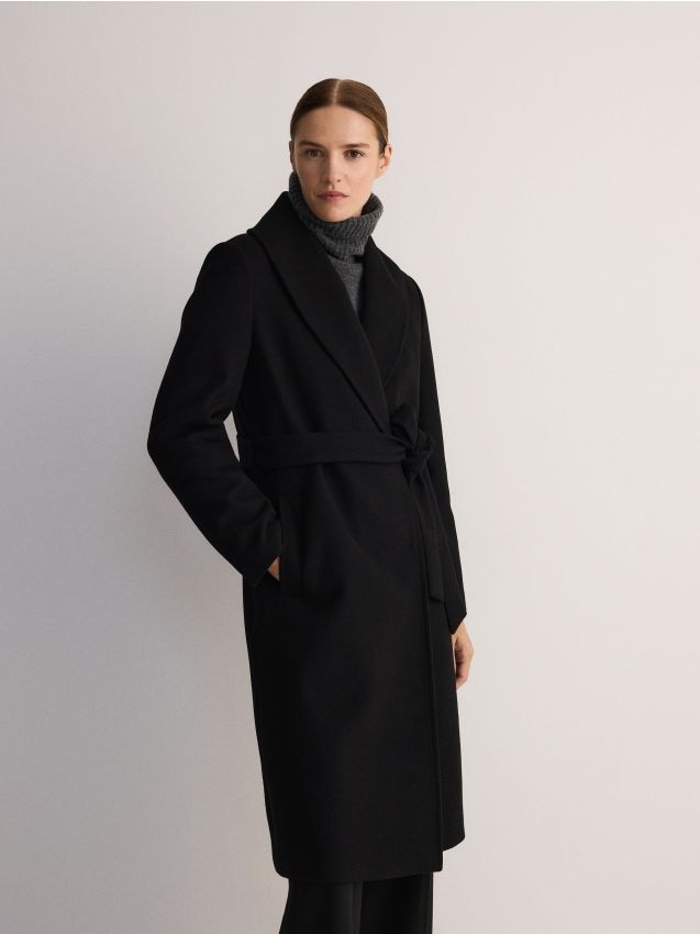Blended wool coat - RESERVED