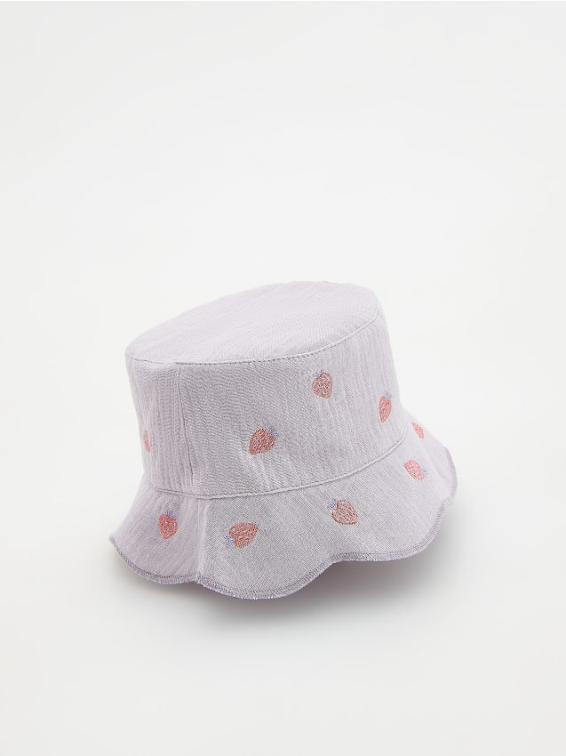 Reserved - girls` hat - lavand