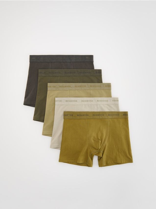Lot de 5 boxers Long - RESERVED