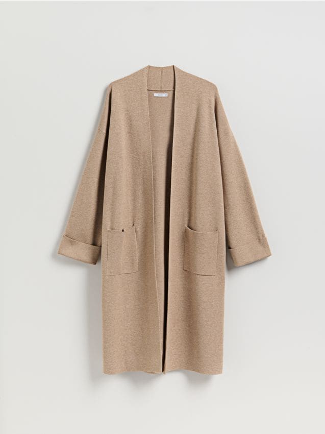 Cardigan with pockets - RESERVED