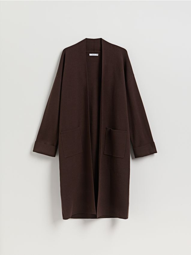 Cardigan with pockets - RESERVED