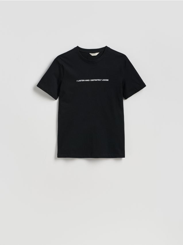 Regular fit printed T-shirt - RESERVED