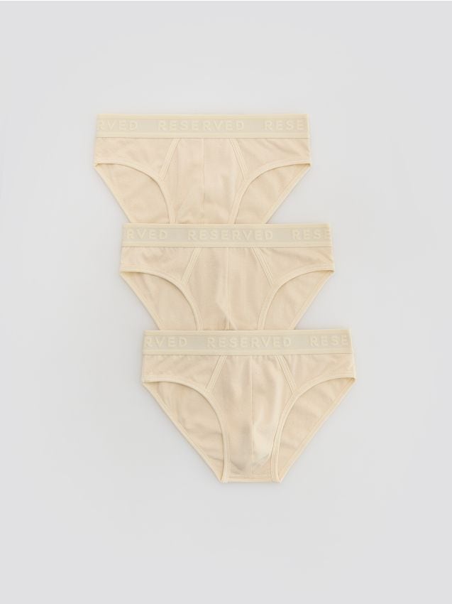 Cotton rich briefs 3 pack - RESERVED