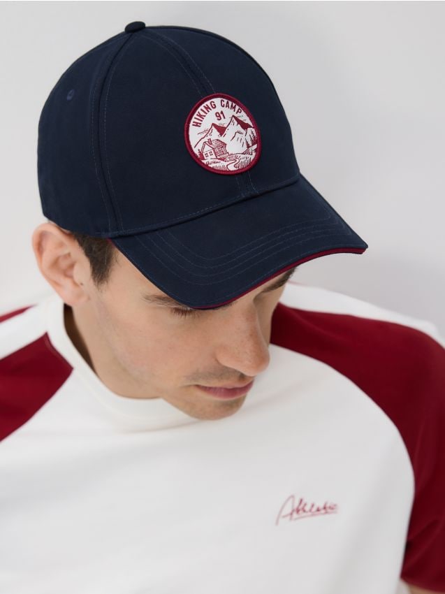 Baseball cap with patch - RESERVED