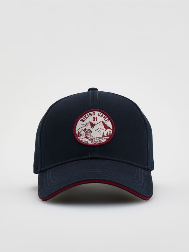 Cappello da baseball con patch - RESERVED