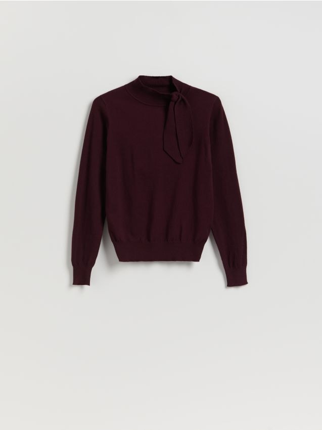 Jumper with tie detail - RESERVED