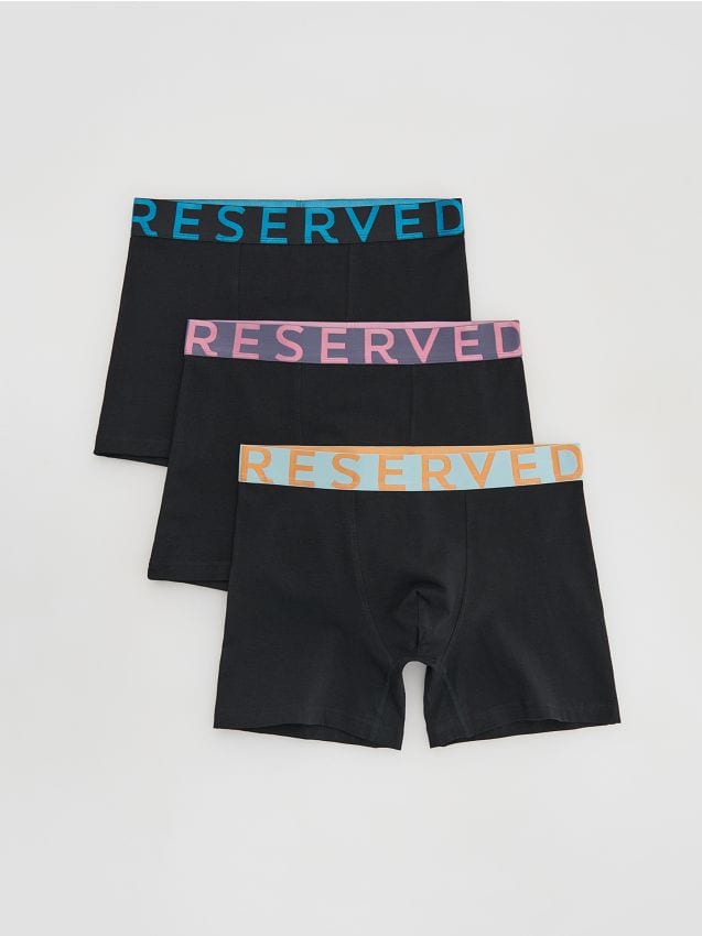 Boxershorts im Long-Fit, 3er-Pack - RESERVED