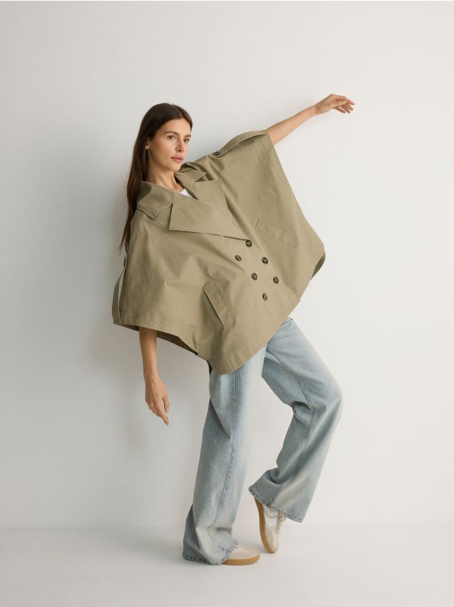 Reserved - ladies` outer jacket - verde-oliv deschis
