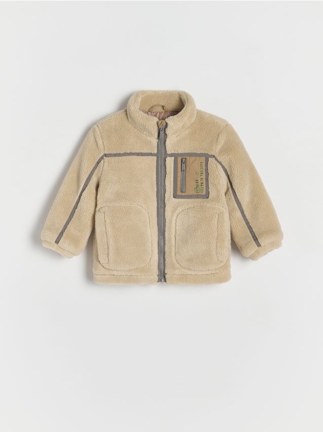 Reserved - boys` outer jacket - bej