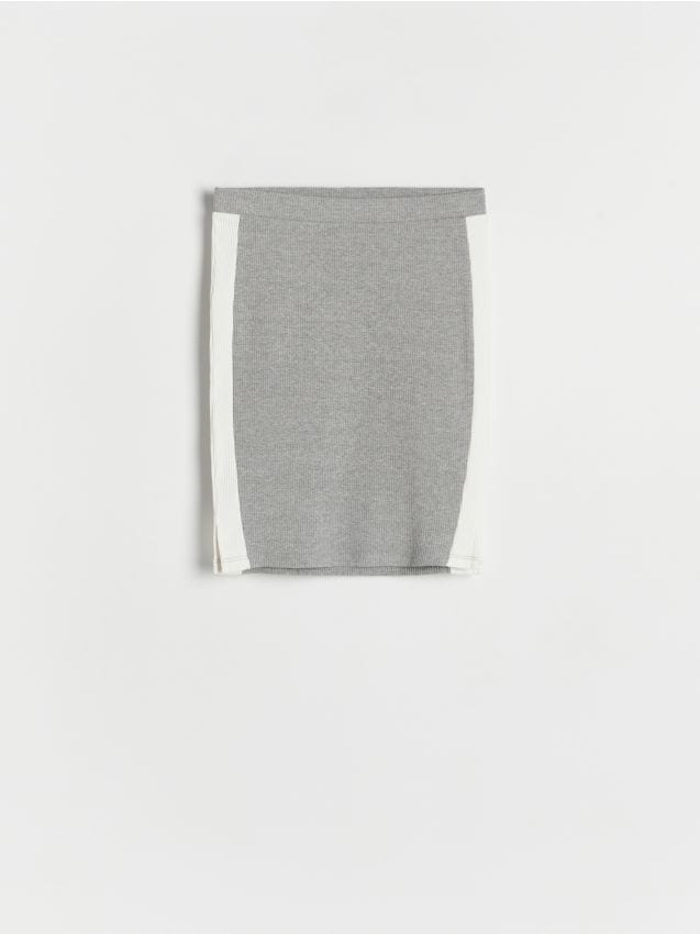 Pencil skirt with stripes - RESERVED