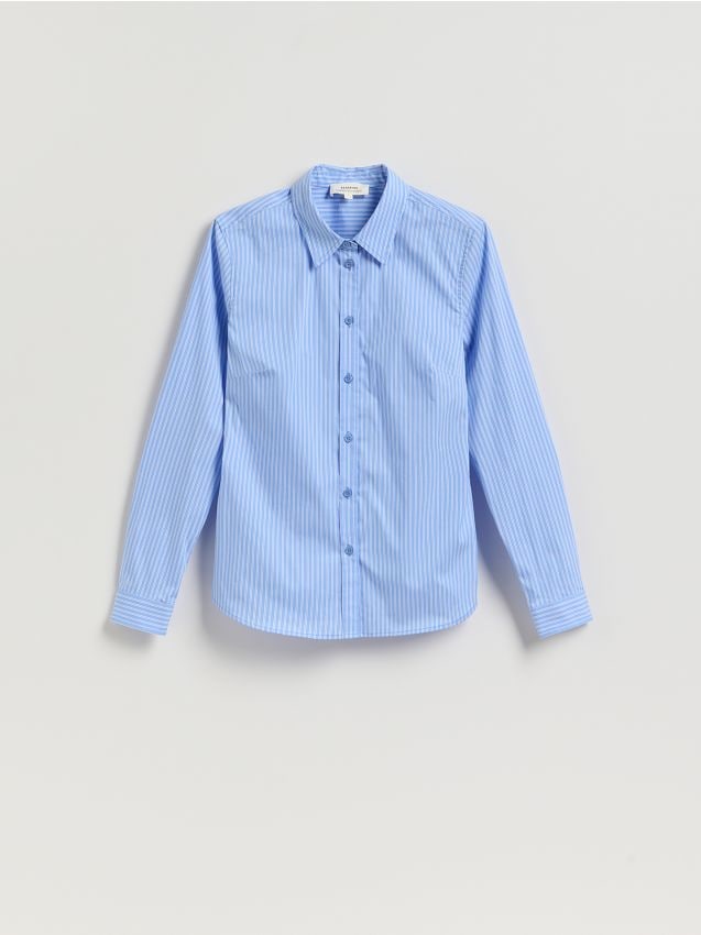 Cotton rich shirt - RESERVED
