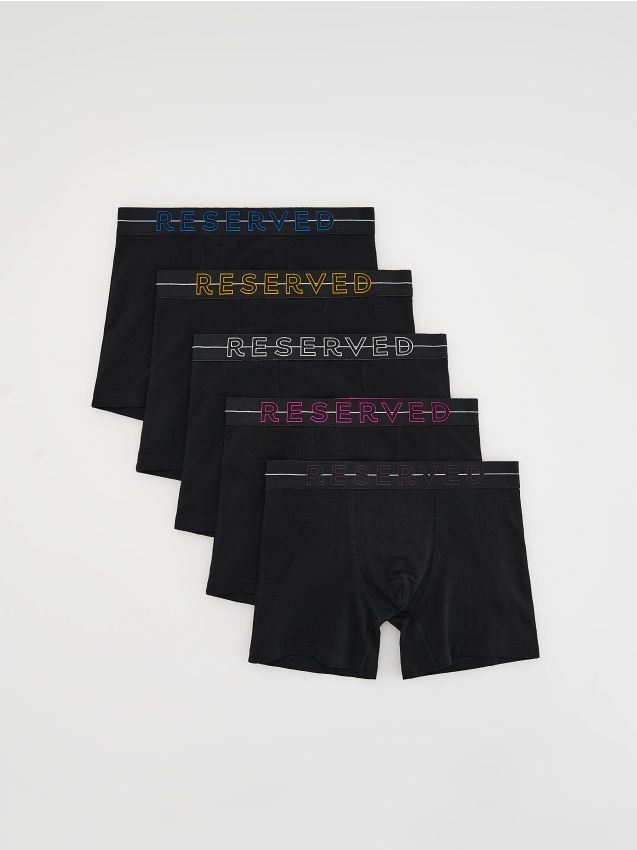 Boxershorts im Long-Fit, 5er-Pack - RESERVED