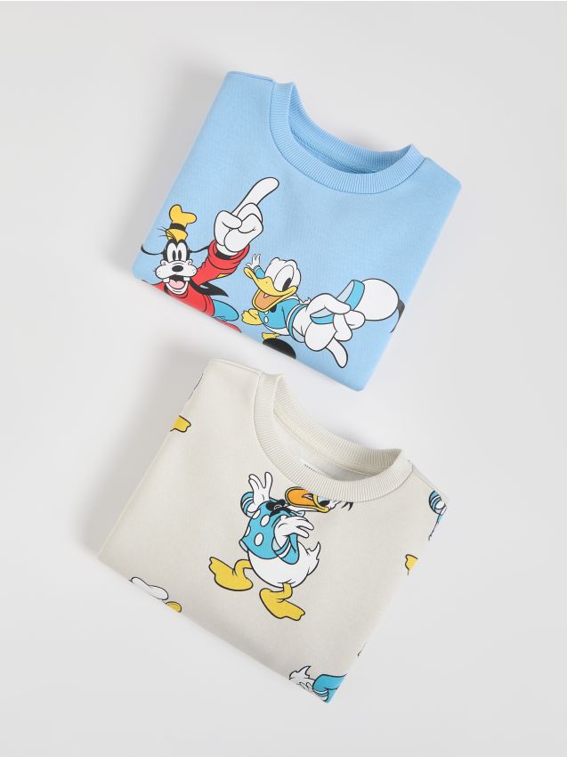 Reserved - Bluza Mickey Mouse 2 pack - albastru-deschis