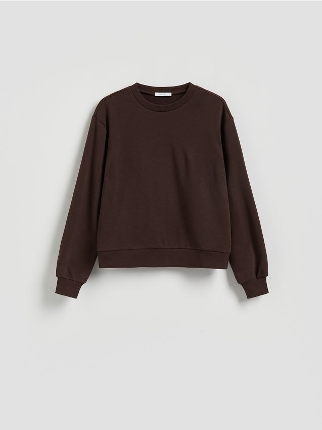 Plain cotton rich sweatshirt - RESERVED