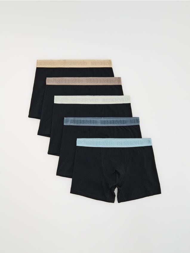 Lot de 5 boxers Long - RESERVED